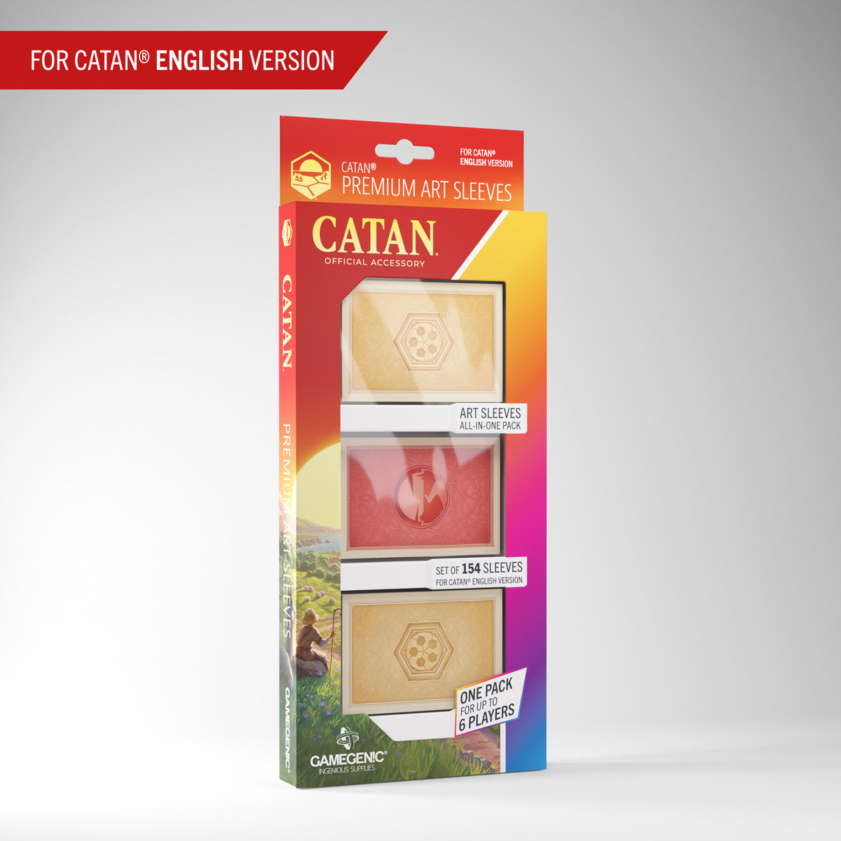 Catan: Premium Art Sleeves (154 Count)