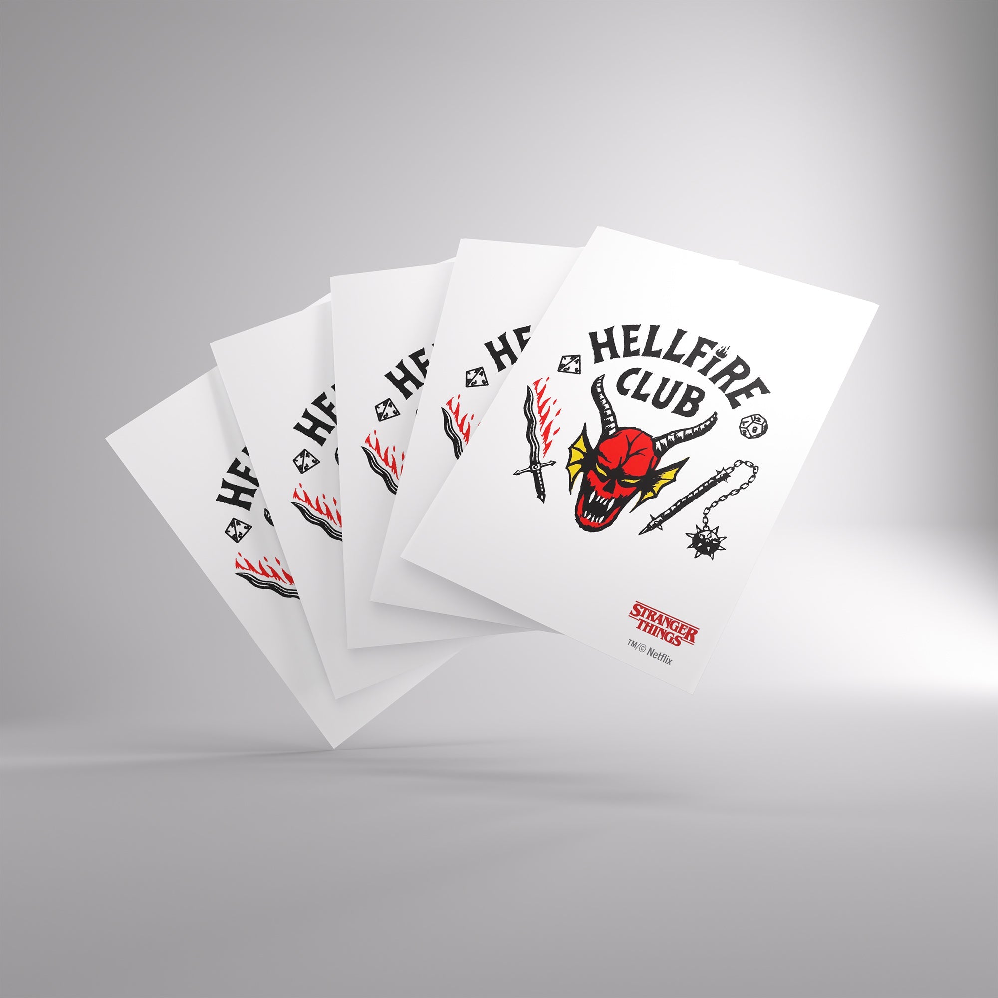 Stranger Things - Hellfire Club Art Sleeves (50ct) [Choose One]