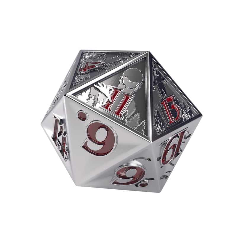 Stranger Things - Hellfire Club Premium Metal D20 (27mm)