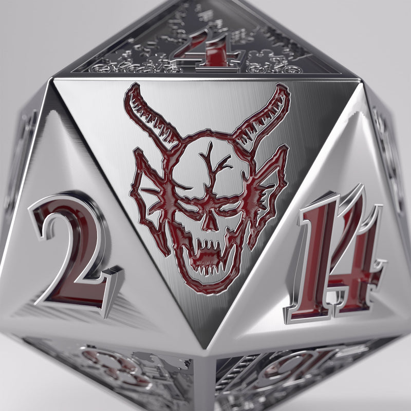 Stranger Things - Hellfire Club Premium Metal D20 (27mm)