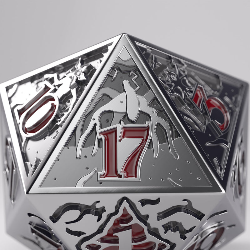 Stranger Things - Hellfire Club Premium Metal D20 (27mm)