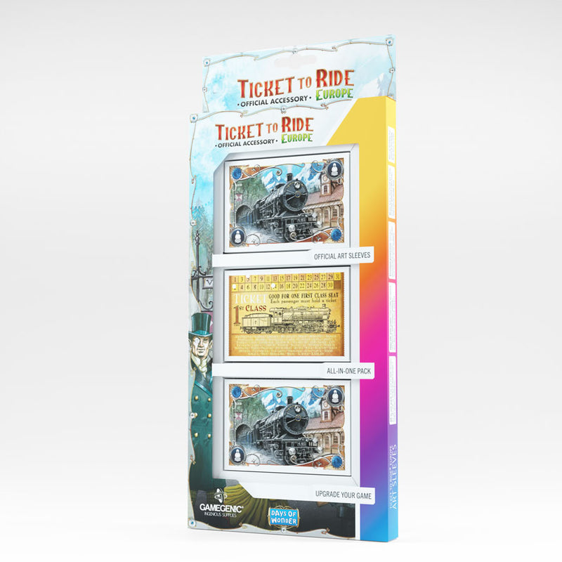 Ticket to Ride: Europe Art Sleeves