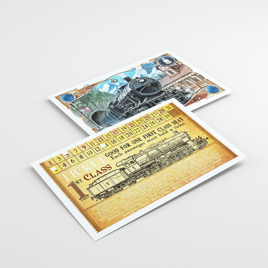 Ticket to Ride: Europe Art Sleeves