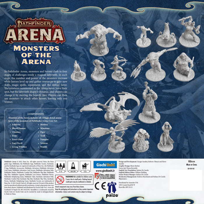 Pathfinder Arena: Monsters of the Arena Expansion