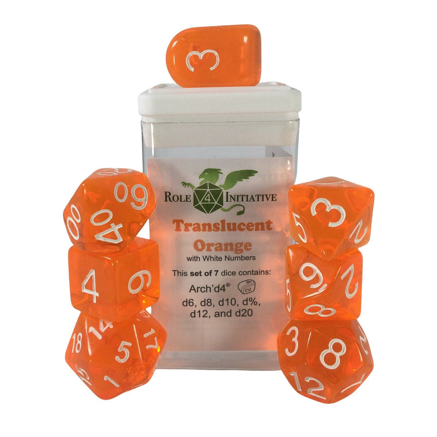 Role 4 Inititive: Translucent - Set of 7 w/ all numbers [Choose One]