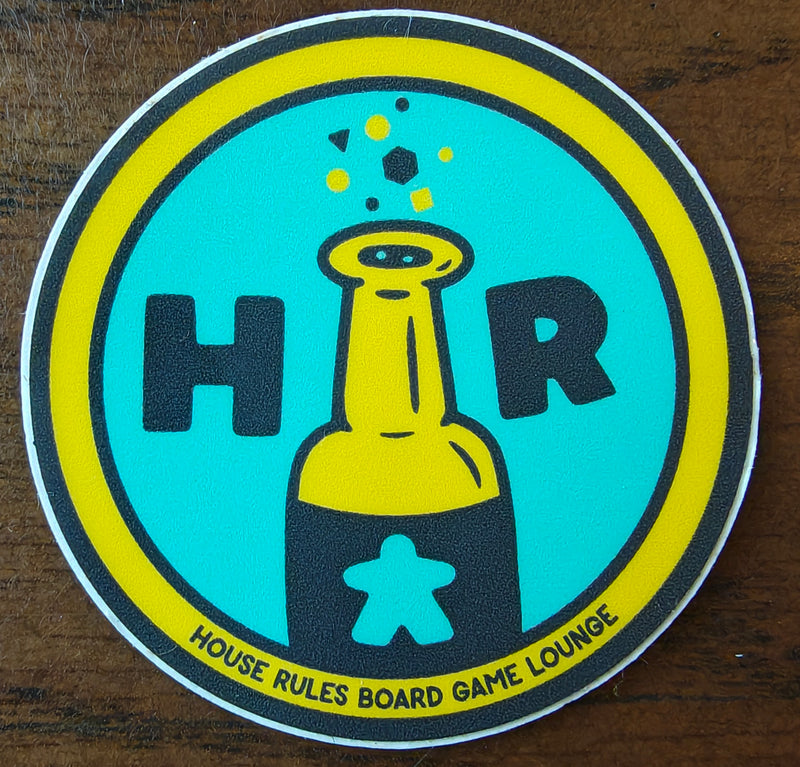 House Rules - Circle Sticker