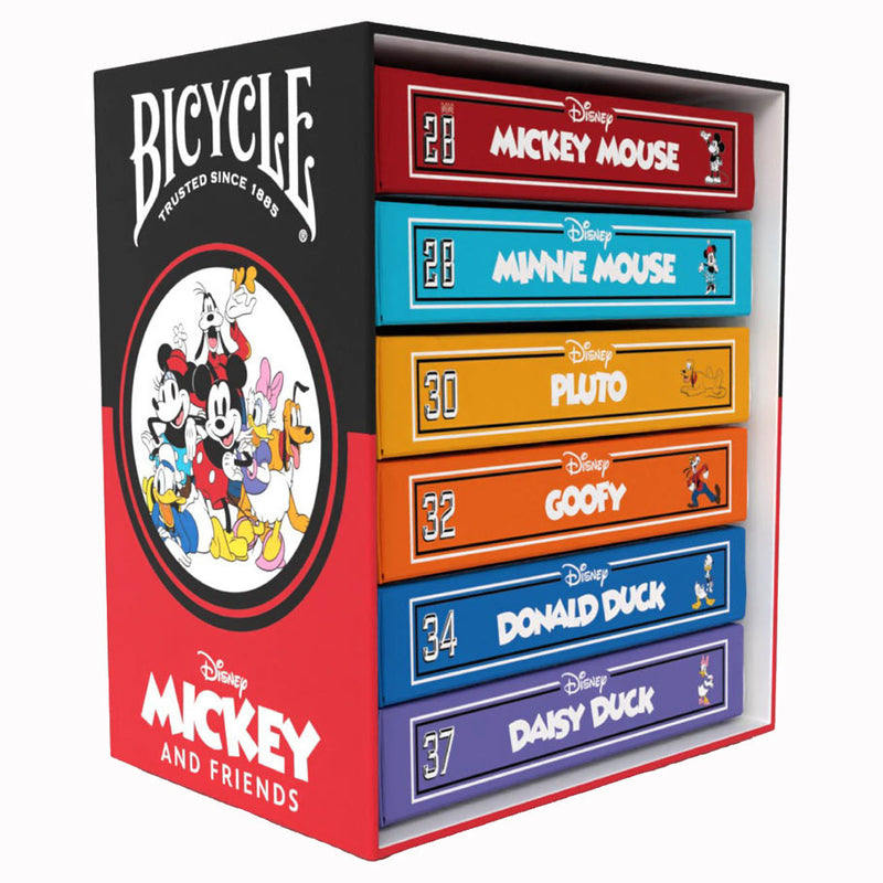 Playing Cards: Bicycle: Disney - Mickey & Friends (6 Decks)