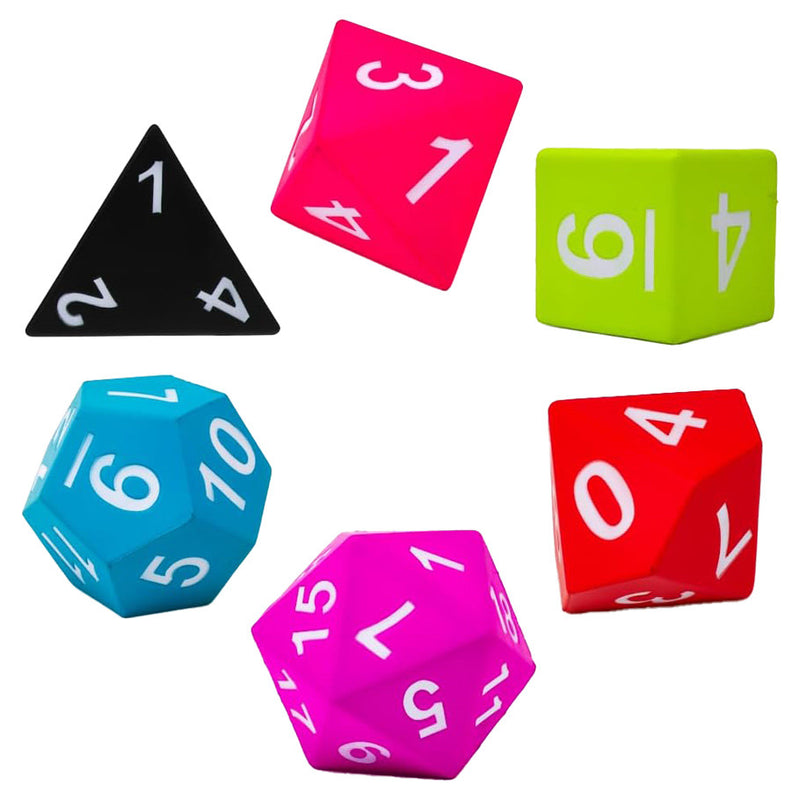 Giant Foam Dice: Combo 6-Set