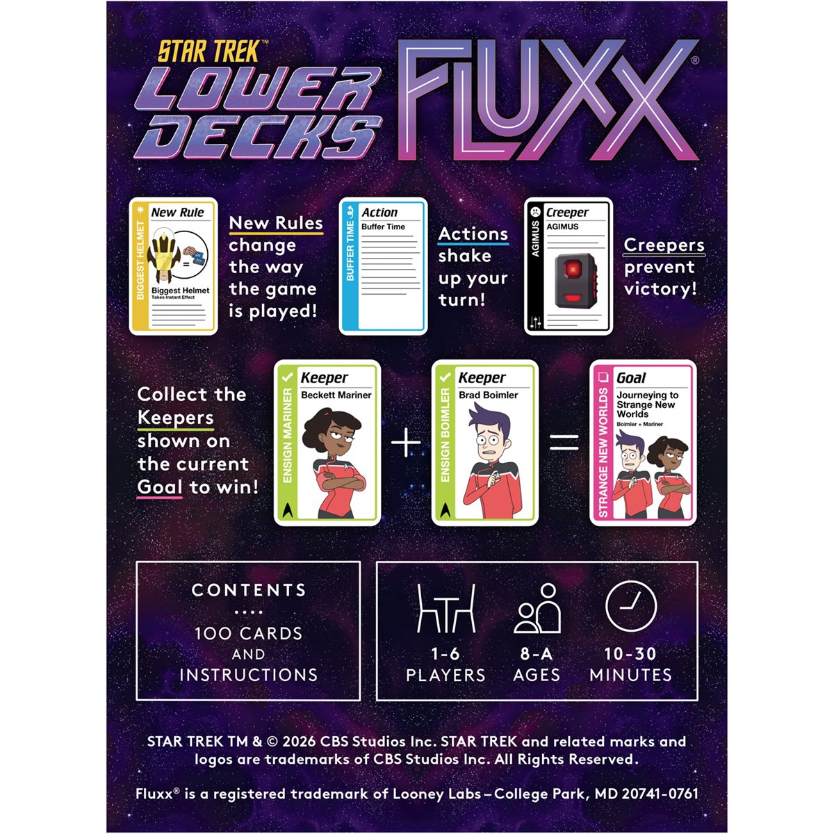 Star Trek: Lower Decks Fluxx