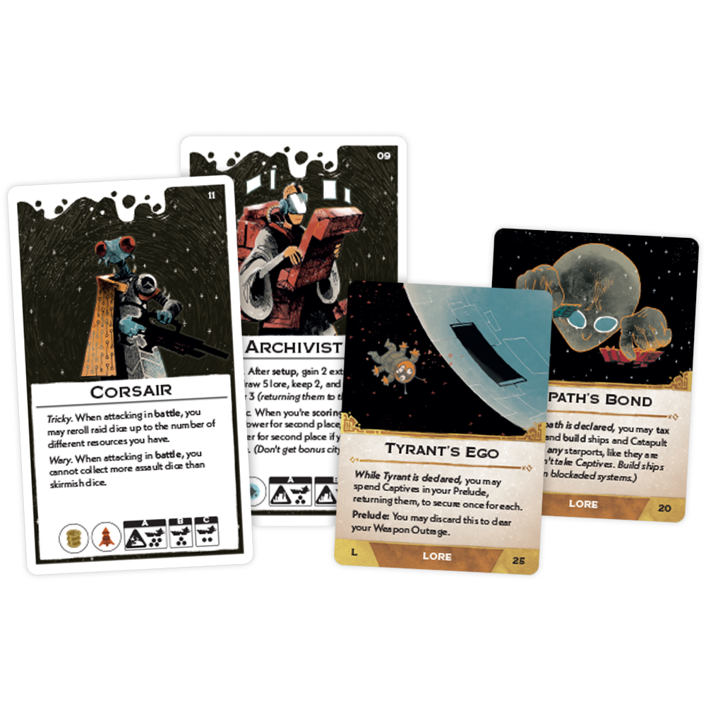 Arcs Pack: Leaders & Lore Expansion