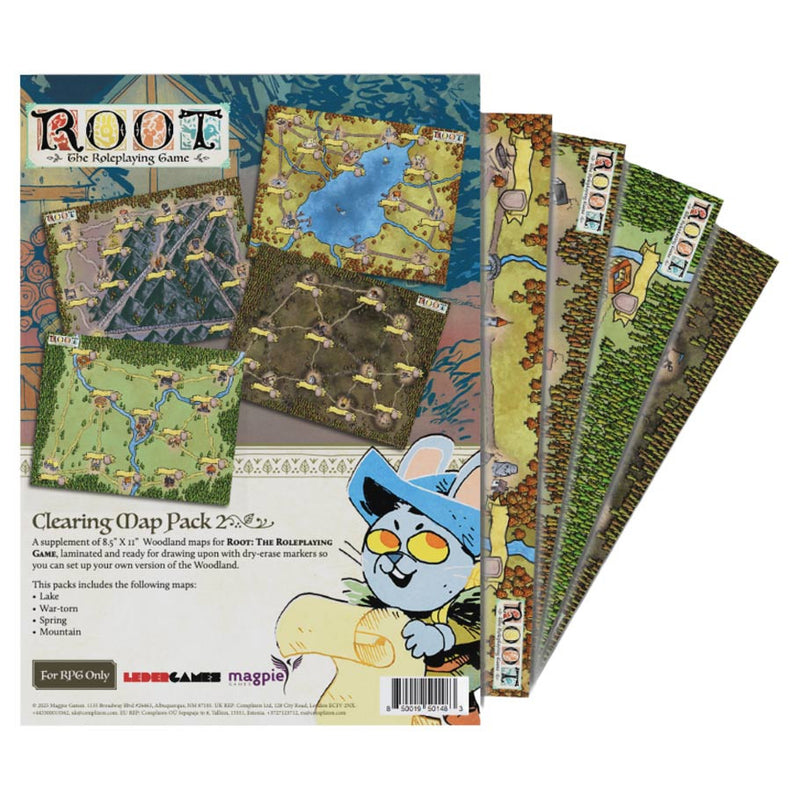Root: The Role Playing Game: Ruins & Expeditions Map Pack 2