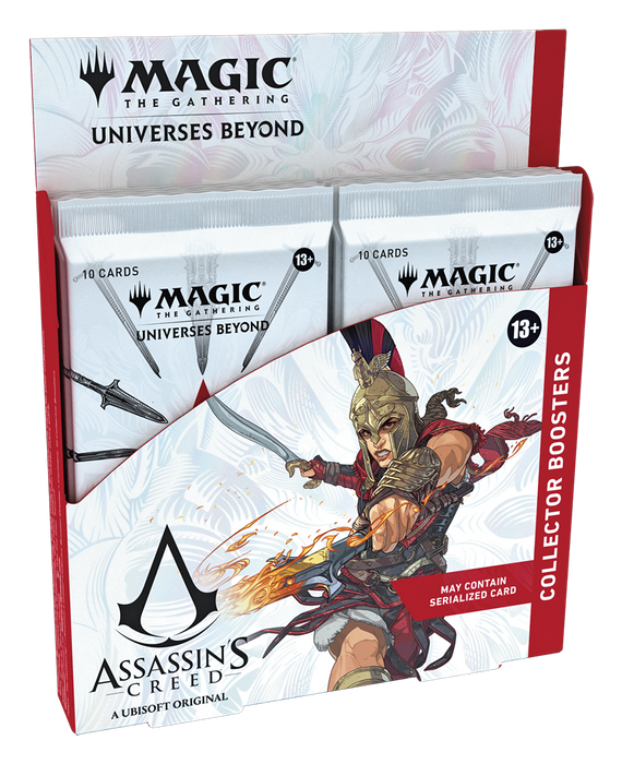 Magic: The Gathering - Assassin’s Creed Collector Booster Box | 12 Collector Boosters (10 Cards in Each Pack) | Collectible Trading Card Game for Ages 13+