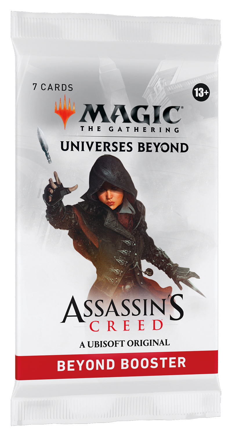 Magic: The Gathering - Assassin’s Creed Beyond Booster (7-Card Pack) - Collectible Trading Card Game for Ages 13+