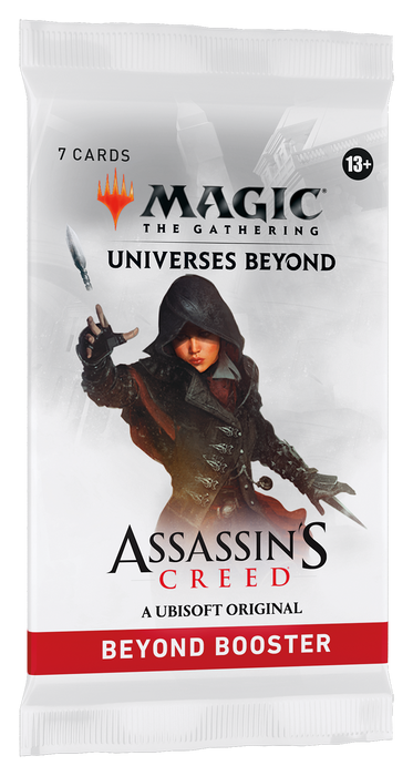 Magic: The Gathering - Assassin’s Creed Beyond Booster (7-Card Pack) - Collectible Trading Card Game for Ages 13+