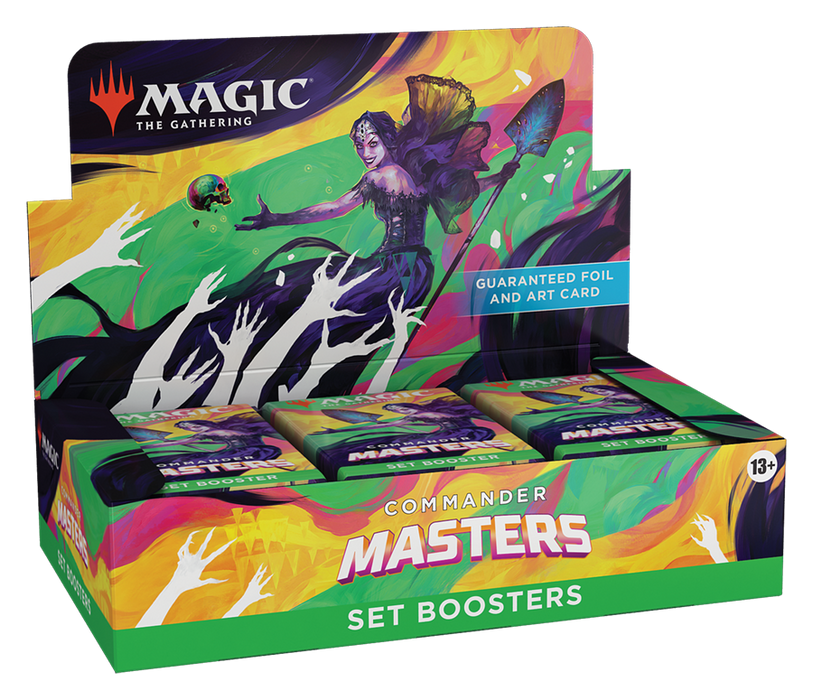 Magic: The Gathering Commander Masters Set Booster Box - 24 Packs (360 Magic Cards)