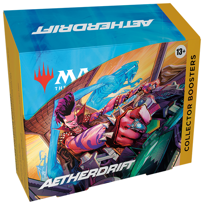 Magic: The Gathering Aetherdrift Collector Booster Box (12 Packs + 2-card Box Topper)