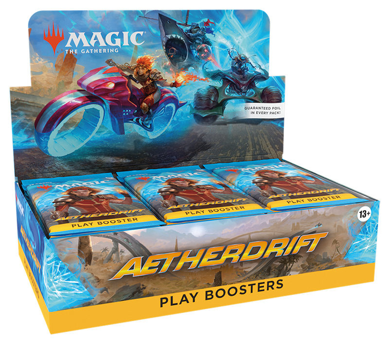 Magic: The Gathering Aetherdrift Play Booster Box (30 Packs + 2-card Box Topper)