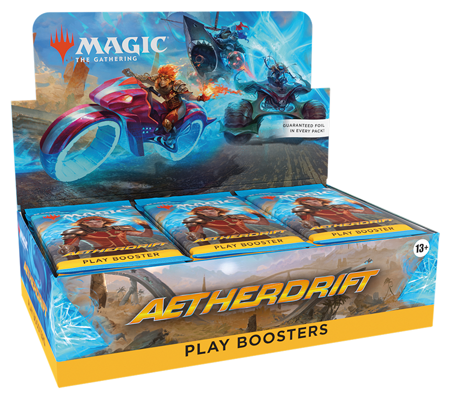 Magic: The Gathering Aetherdrift Play Booster Box (30 Packs + 2-card Box Topper)