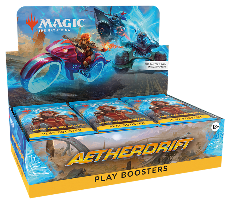 Magic: The Gathering Aetherdrift Play Booster Box (30 Packs + 2-card Box Topper)