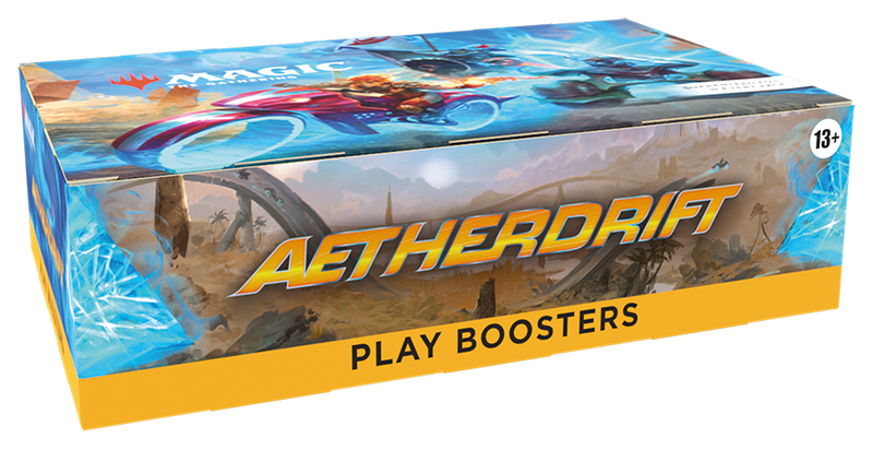 Magic: The Gathering Aetherdrift Play Booster Box (30 Packs + 2-card B House Rules Lounge Magic: The Gathering Aetherdrift Play Booster Box (30 Packs + 2-card B House Rules Lounge