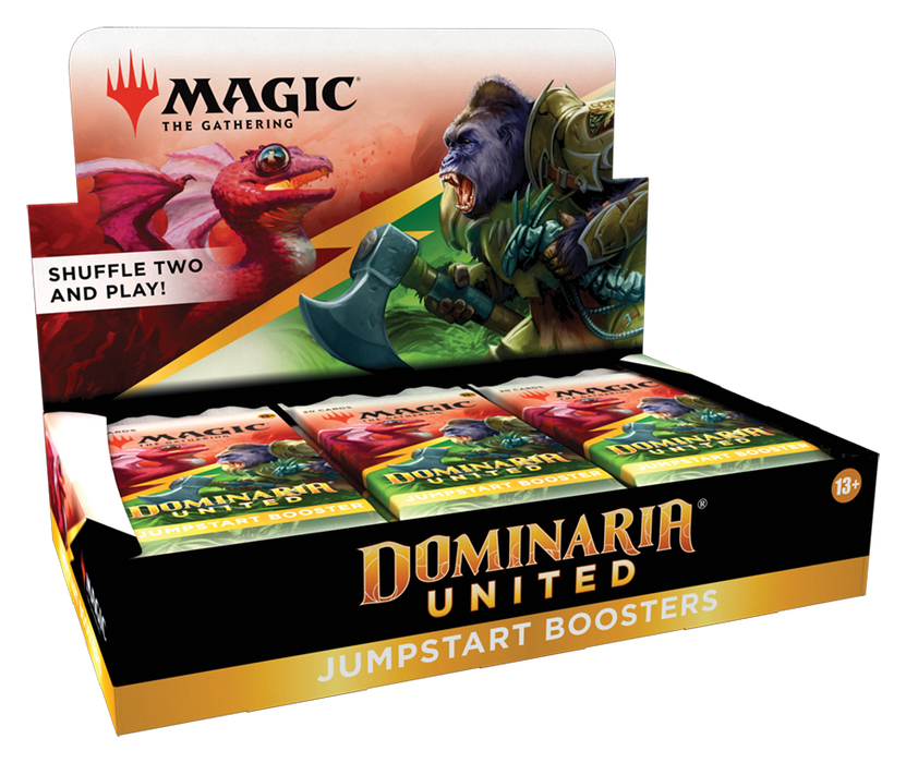 Magic: The Gathering Dominaria United Jumpstart Booster Box | 18 Packs (360 Magic Cards)