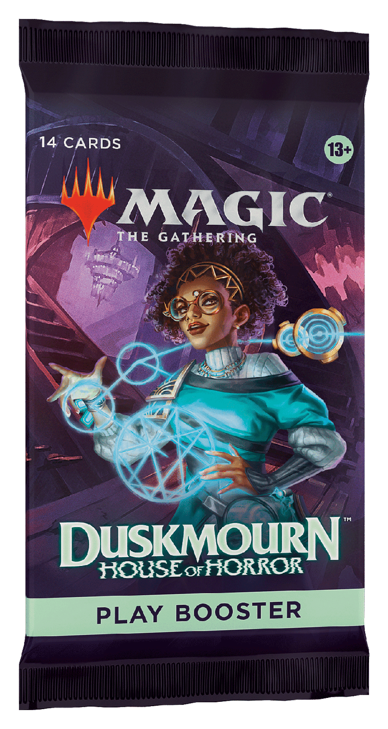 Magic: The Gathering Duskmourn: House of Horror Play Booster (14 Magic Cards)