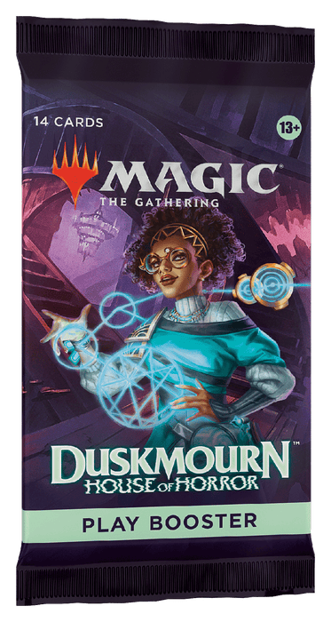 Magic: The Gathering Duskmourn: House of Horror Play Booster (14 Magic Cards)