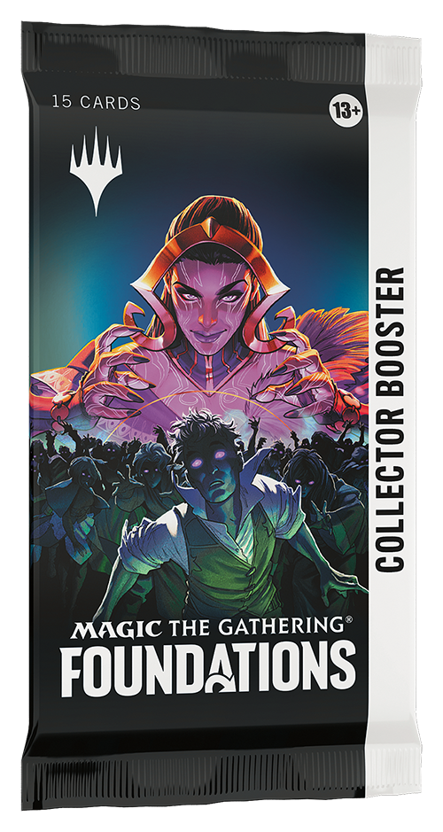 Magic: The Gathering Foundations Collector Booster (15 Magic Cards)
