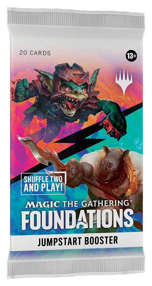 Magic: The Gathering Foundations Jumpstart Booster (20 Magic Cards, Including Lands)