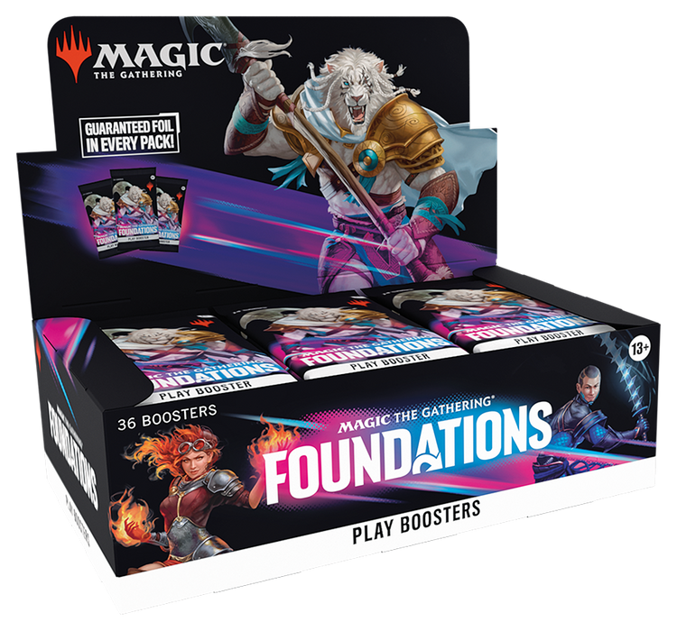 Magic: The Gathering Foundations Play Booster Box - 36 Packs (504 Magic Cards)