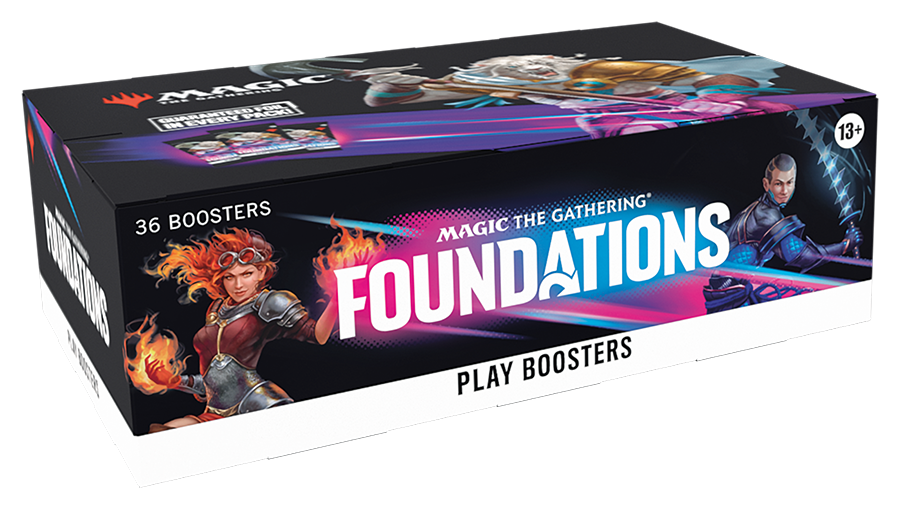 Magic: The Gathering Foundations Play Booster Box - 36 Packs (504 Magic Cards)