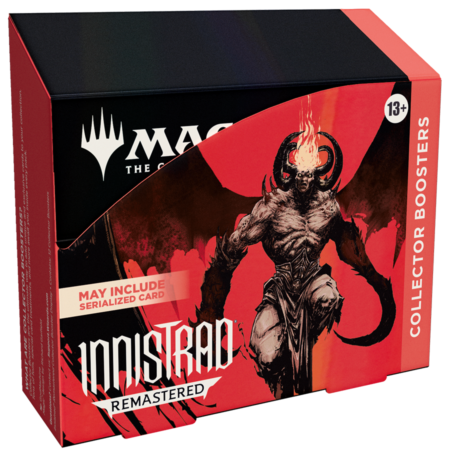 Magic: The Gathering Innistrad Remastered Collector Booster Box - 12 Packs (180 MTG Cards)