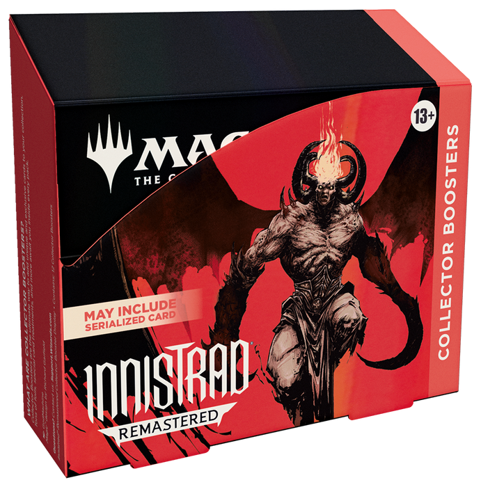 Magic: The Gathering Innistrad Remastered Collector Booster Box - 12 Packs (180 MTG Cards)