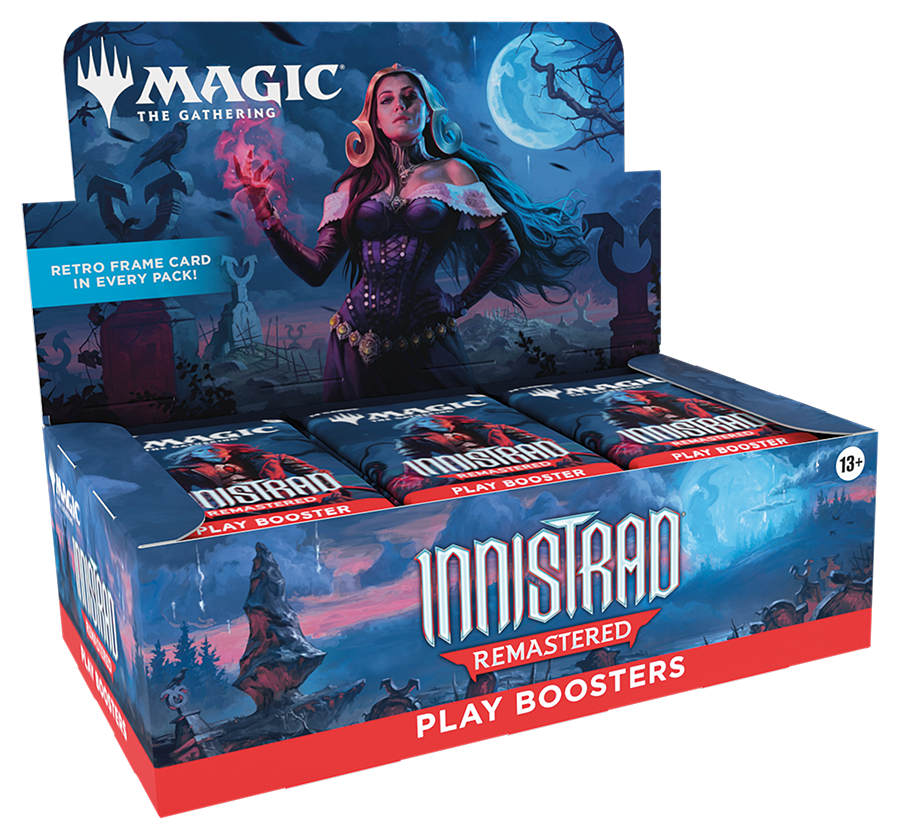 Magic: The Gathering Innistrad Remastered Play Booster Box - 36 Packs (504 MTG Cards)