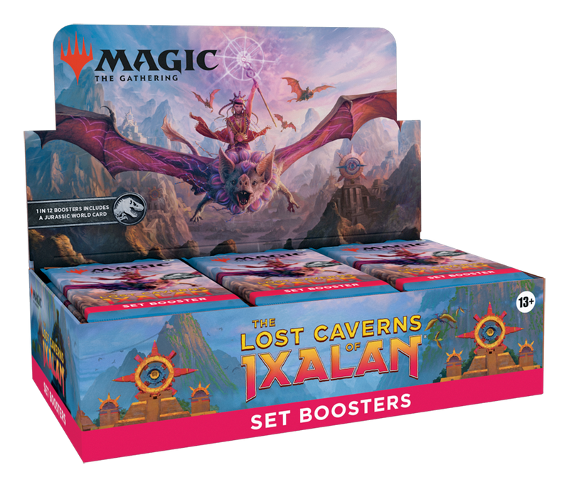 Magic: The Gathering The Lost Caverns of Ixalan Set Booster Box - 30 Packs + 1 Box Topper Card