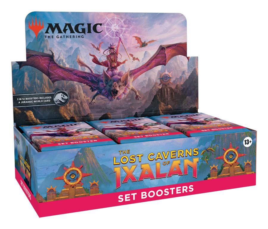 Magic: The Gathering The Lost Caverns of Ixalan Set Booster Box - 30 Packs + 1 Box Topper Card