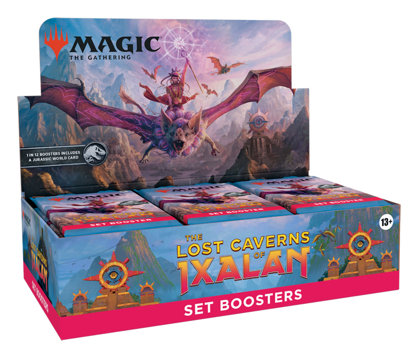 Magic: The Gathering The Lost Caverns of Ixalan Set Booster Box - 30 Packs + 1 Box Topper Card