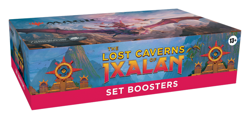 Magic: The Gathering The Lost Caverns of Ixalan Set Booster Box - 30 Packs + 1 Box Topper Card