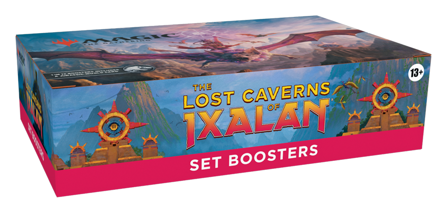 Magic: The Gathering The Lost Caverns of Ixalan Set Booster Box - 30 Packs + 1 Box Topper Card
