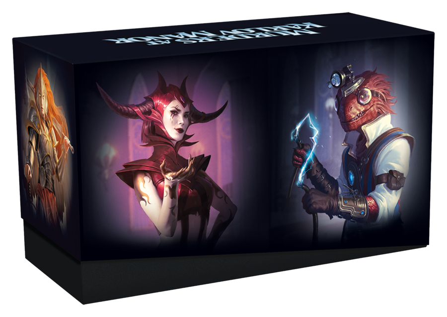Magic: The Gathering Murders at Karlov Manor Bundle - 9 Play Boosters, 30 Land cards + Exclusive Accessories