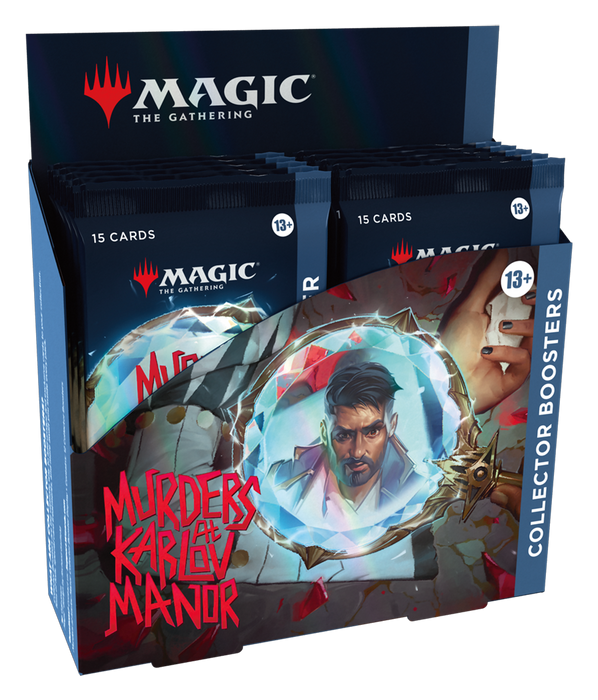 Magic: The Gathering Murders at Karlov Manor Collector Booster Box - 12 Packs (180 Magic Cards)