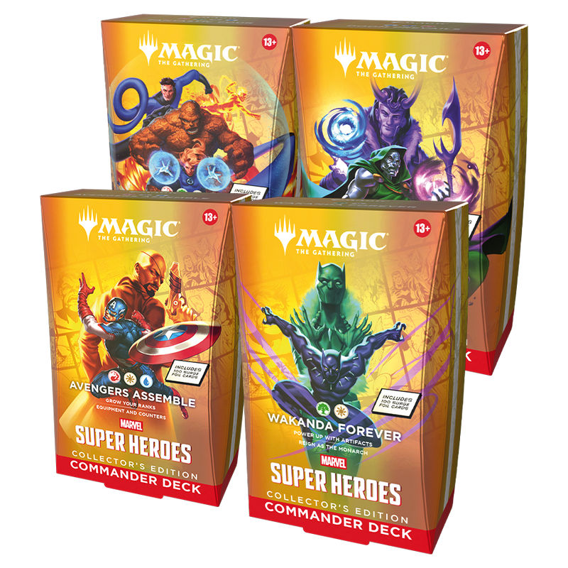 Magic: The Gathering | Marvel Super Heroes Commander Deck - Collector Edition