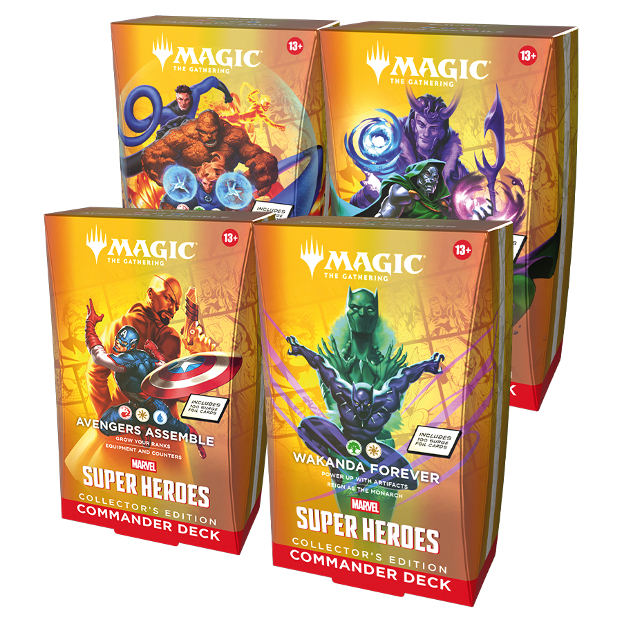 Magic: The Gathering | Marvel Super Heroes Commander Deck - Collector Edition