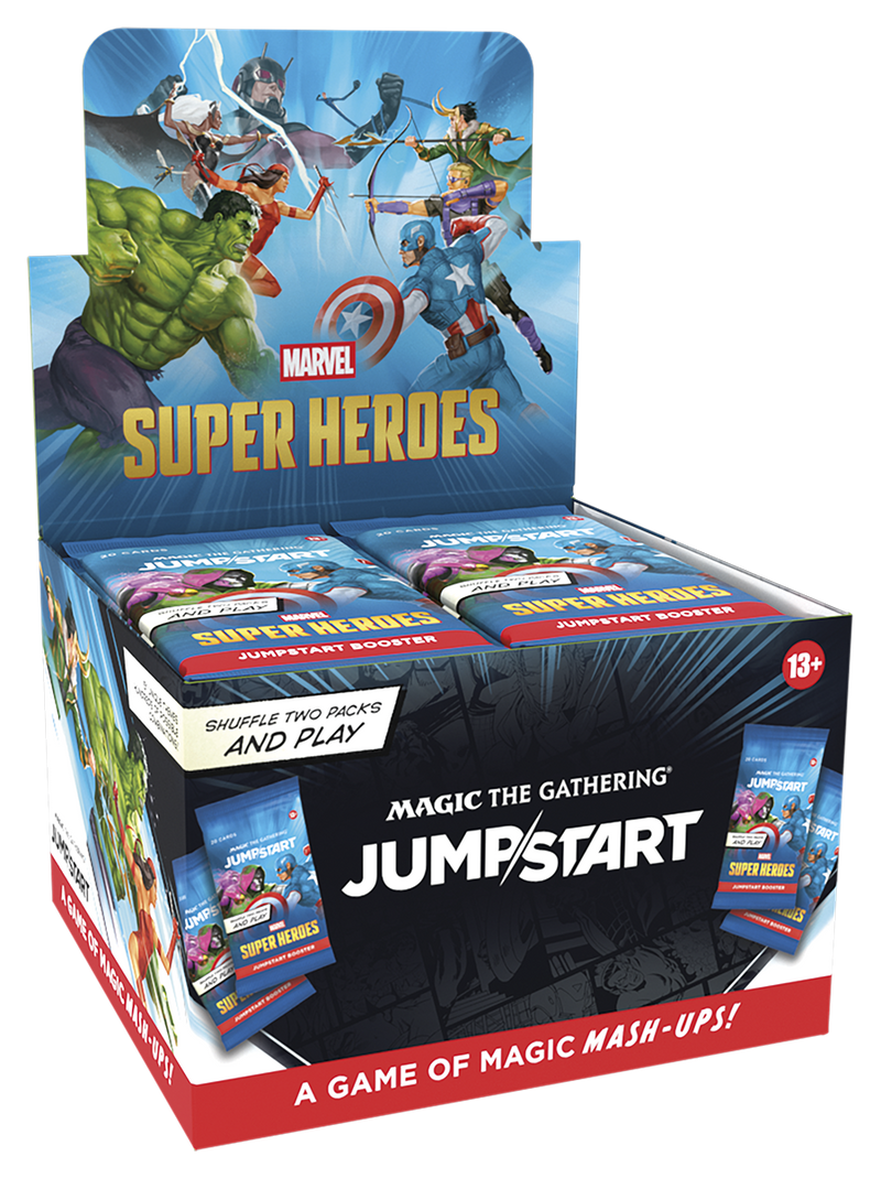 Magic: The Gathering | Marvel Super Heroes Collector Jumpstart Booster Display Box