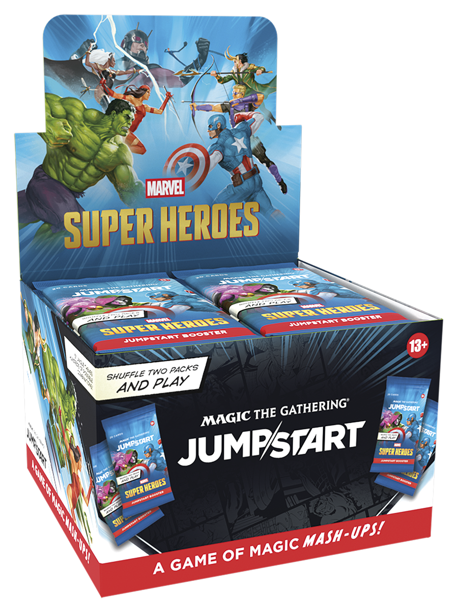 Magic: The Gathering | Marvel Super Heroes Jumpstart Booster Display Box