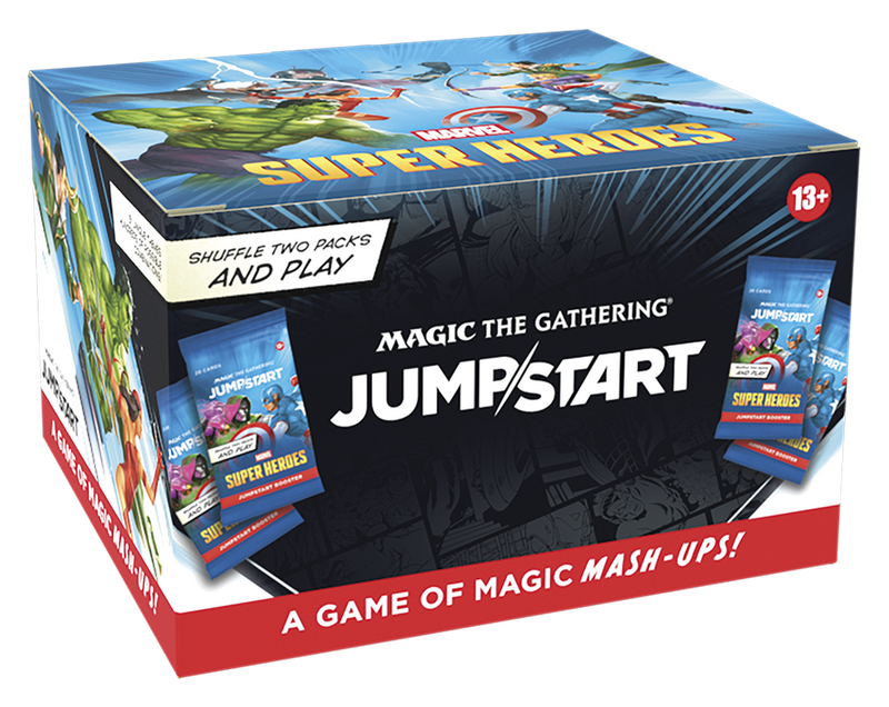 Magic: The Gathering | Marvel Super Heroes Collector Jumpstart Booster Display Box