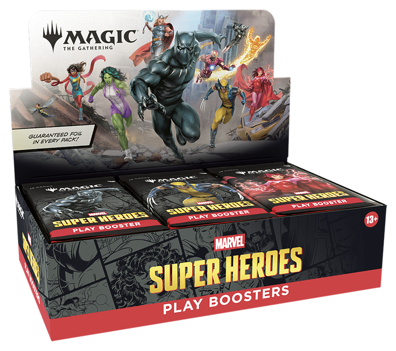 Magic: The Gathering | Marvel Super Heroes Play Booster Display Box
