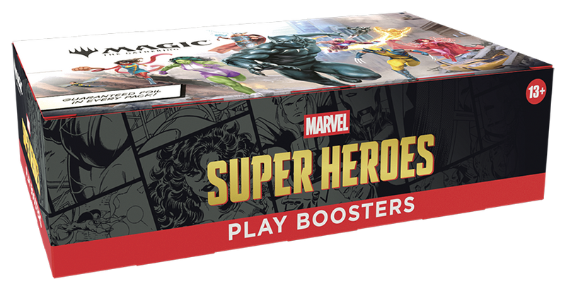 Magic: The Gathering | Marvel Super Heroes Play Booster Display Box