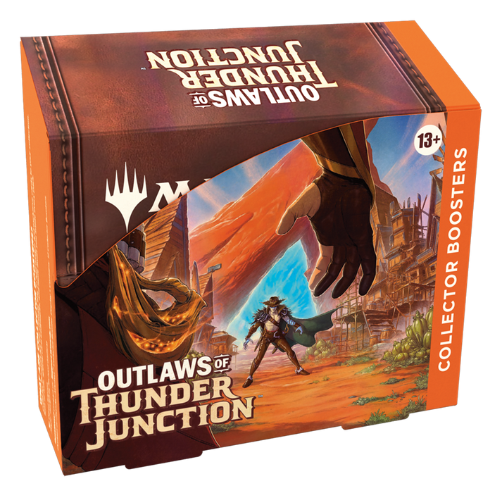 Magic: The Gathering Outlaws of Thunder Junction Collector Booster Display Box - 12 Packs (180 Magic Cards)