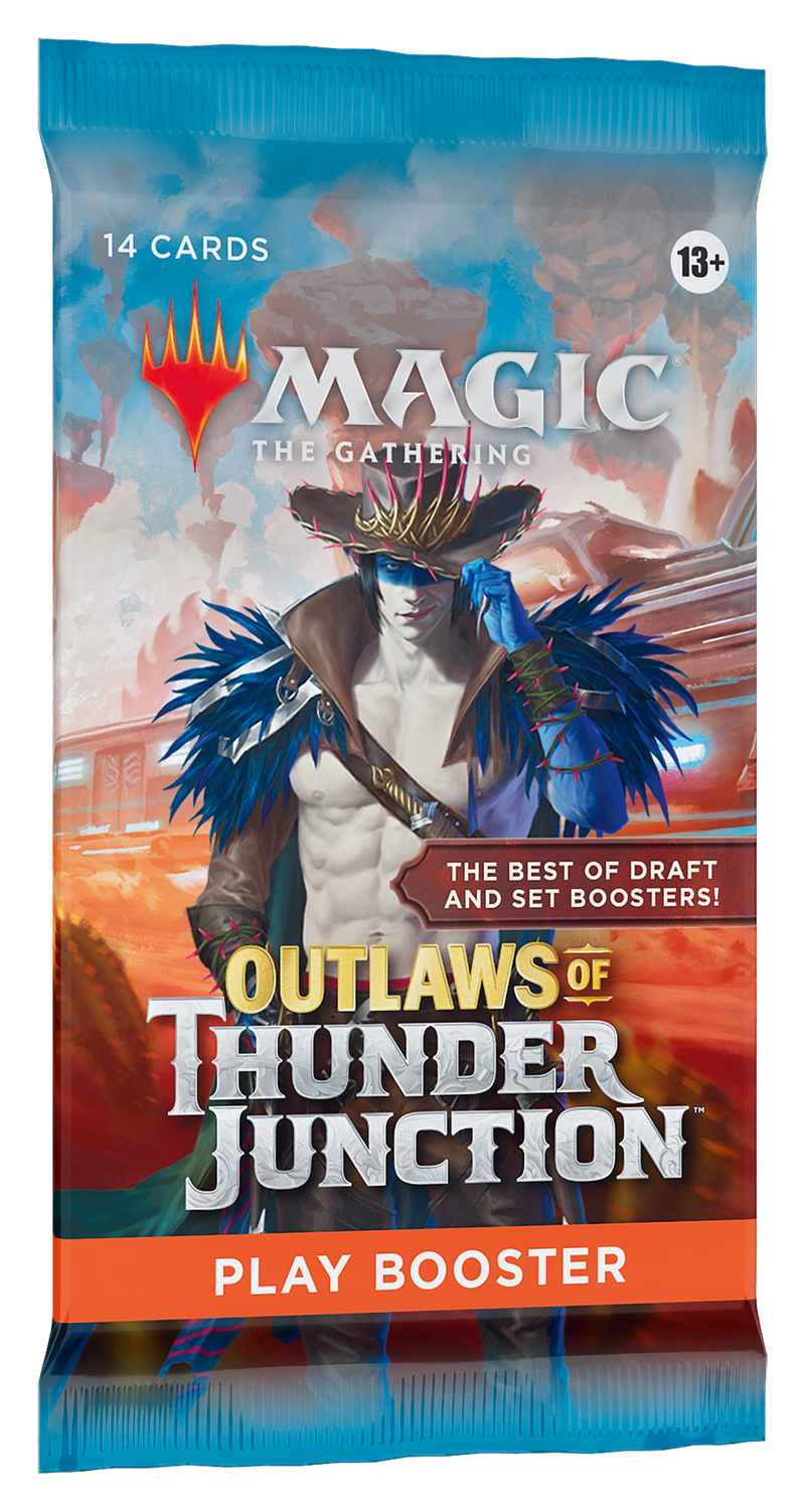 Magic: The Gathering Outlaws of Thunder Junction Play Booster (14 Magic Cards)